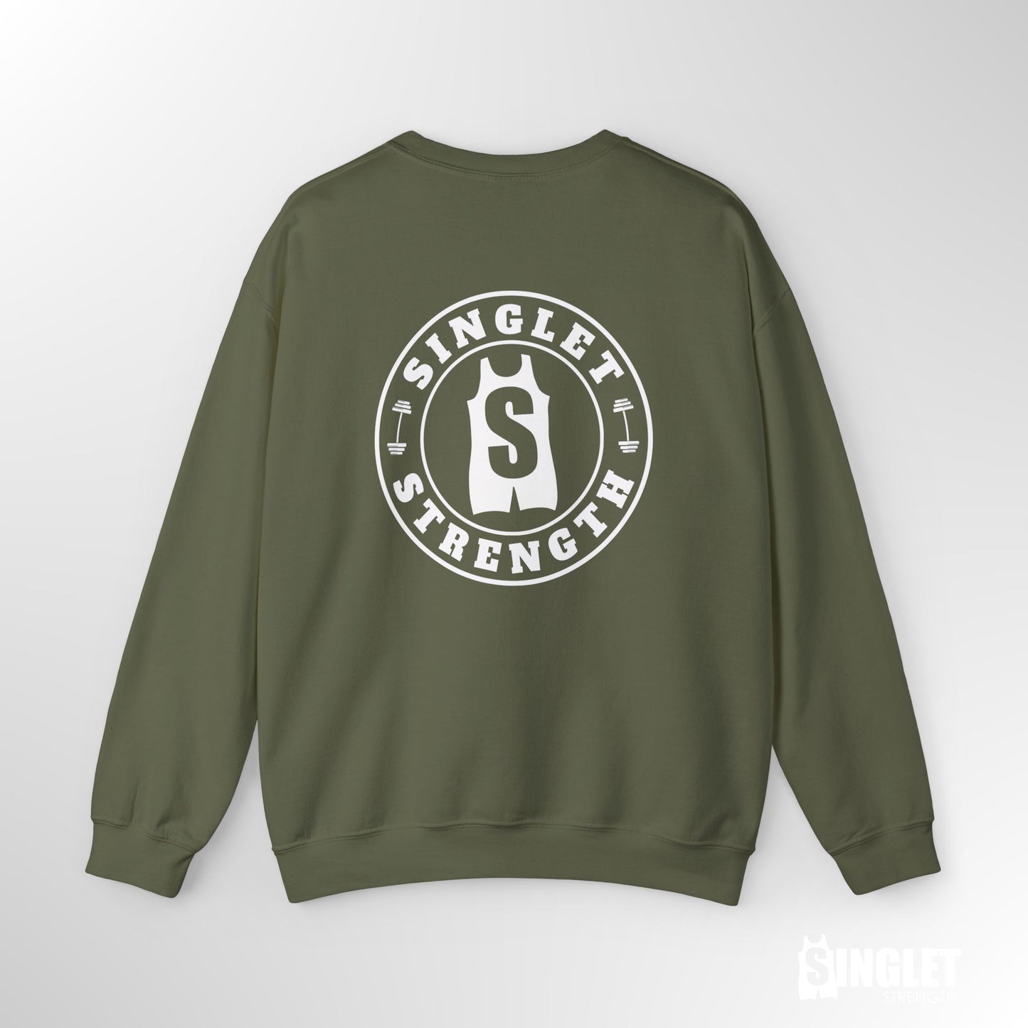 Round Logo Crew Sweatshirt