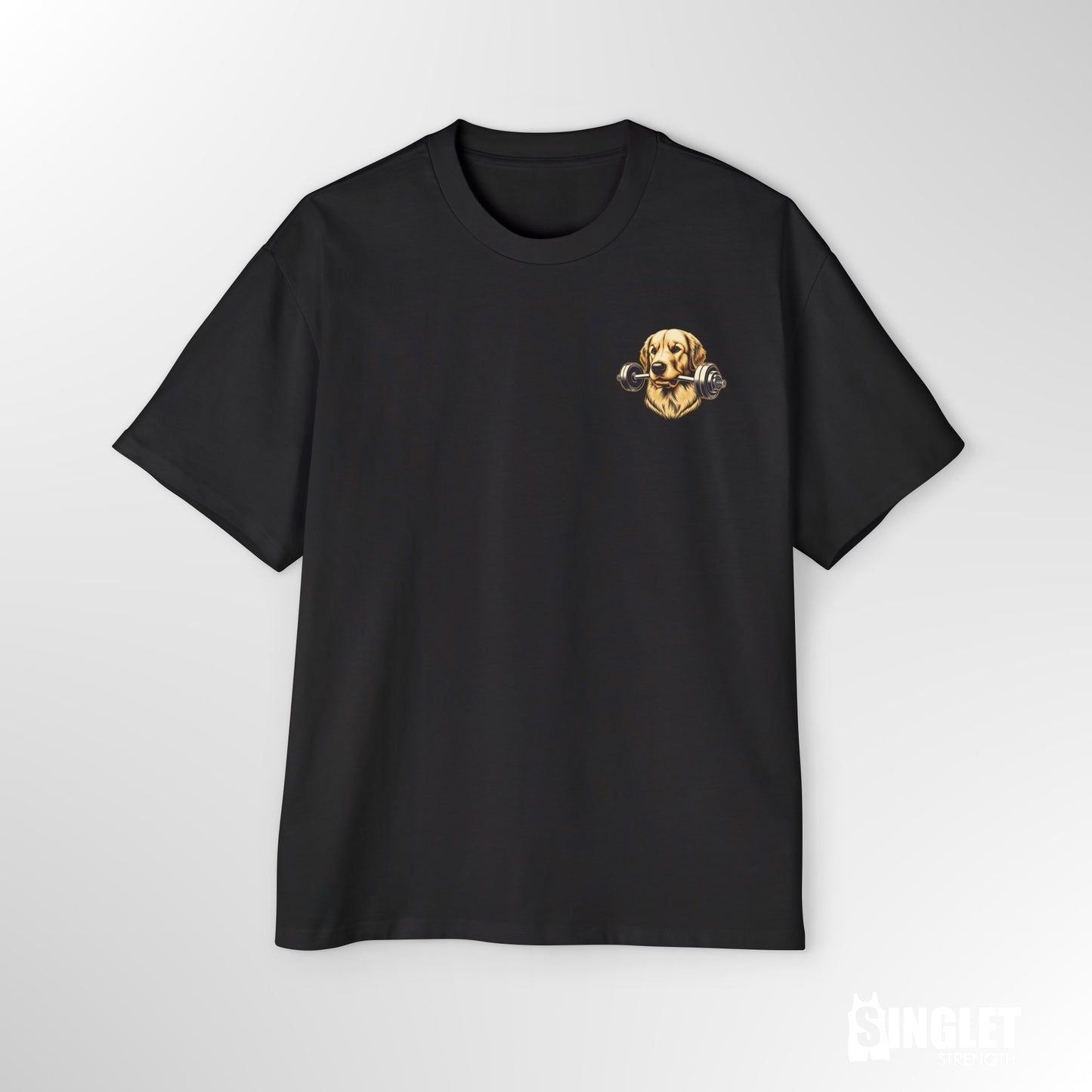 Paw Lifter, Golden Retriever OS Heavy Tee