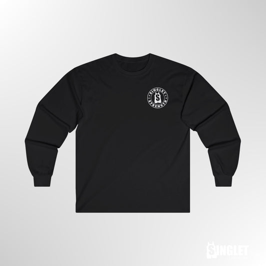 Round Logo Long Sleeve Tee