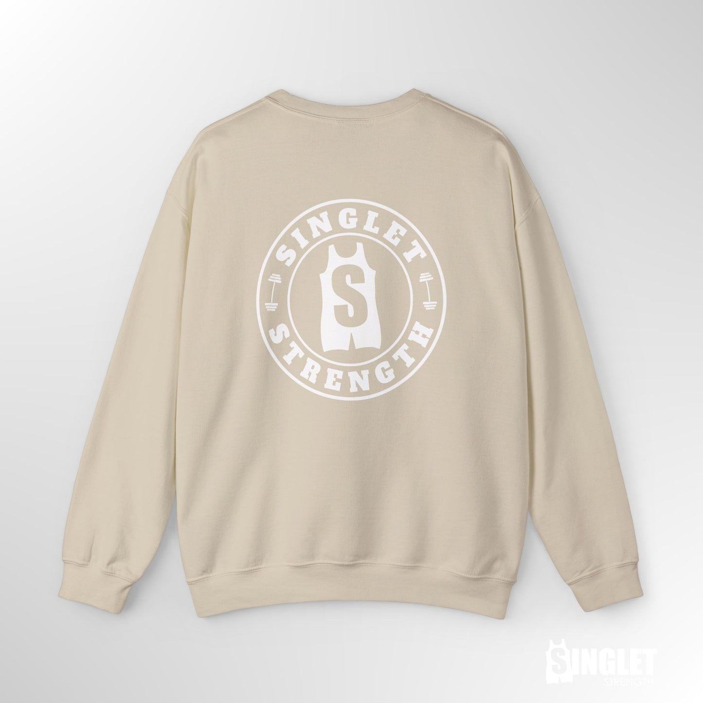 Round Logo Crew Sweatshirt