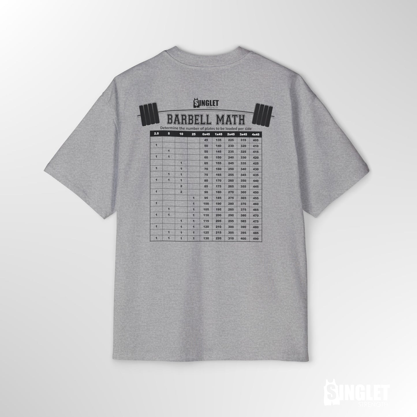 Barbell Math OS Heavy Tee