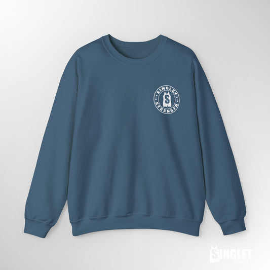 Round Logo Crew Sweatshirt