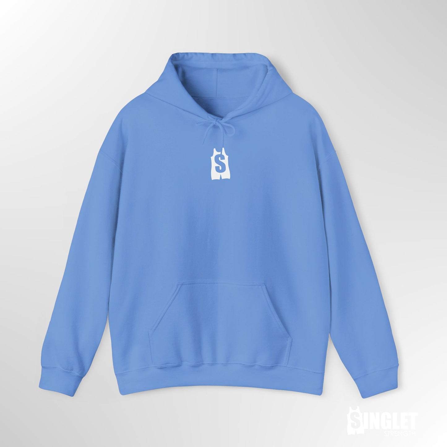 Singlet Strength Logo Drawstring Hoodie