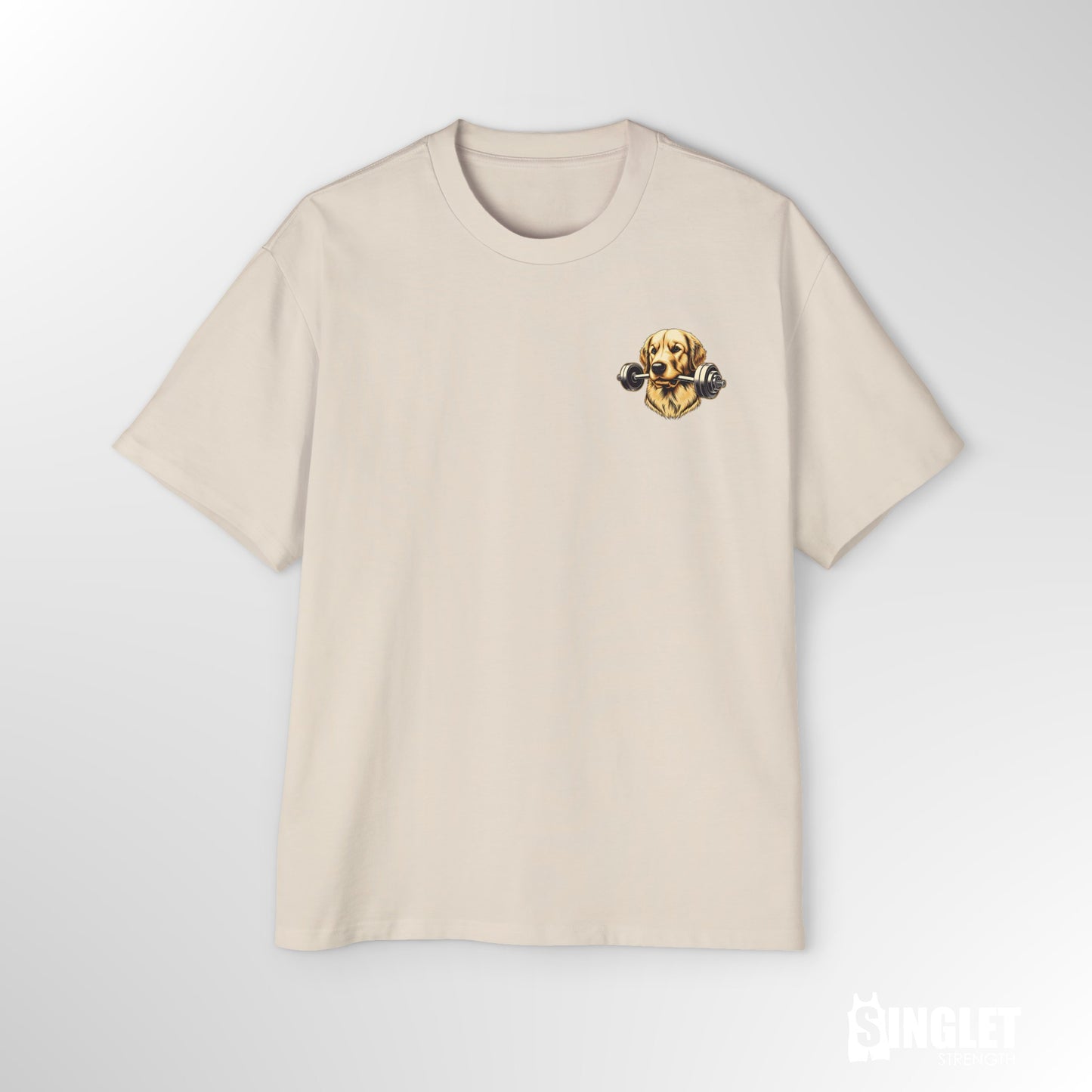 Paw Lifter, Golden Retriever OS Heavy Tee