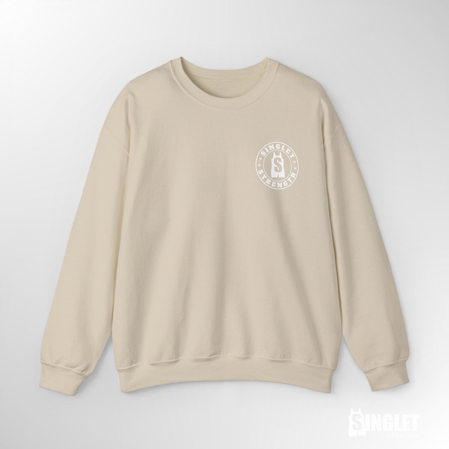 Round Logo Crew Sweatshirt